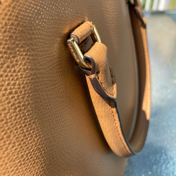 Michael Kors Camel Leather Satchel - Picture 14 of 14